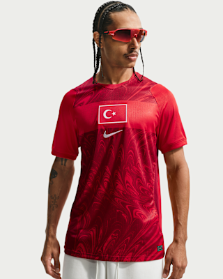 Nike TEIKYO サッカーシャツ XL Turkey 2026 Stadium Home Men's Nike Dri-FIT Football Replica Shirt
